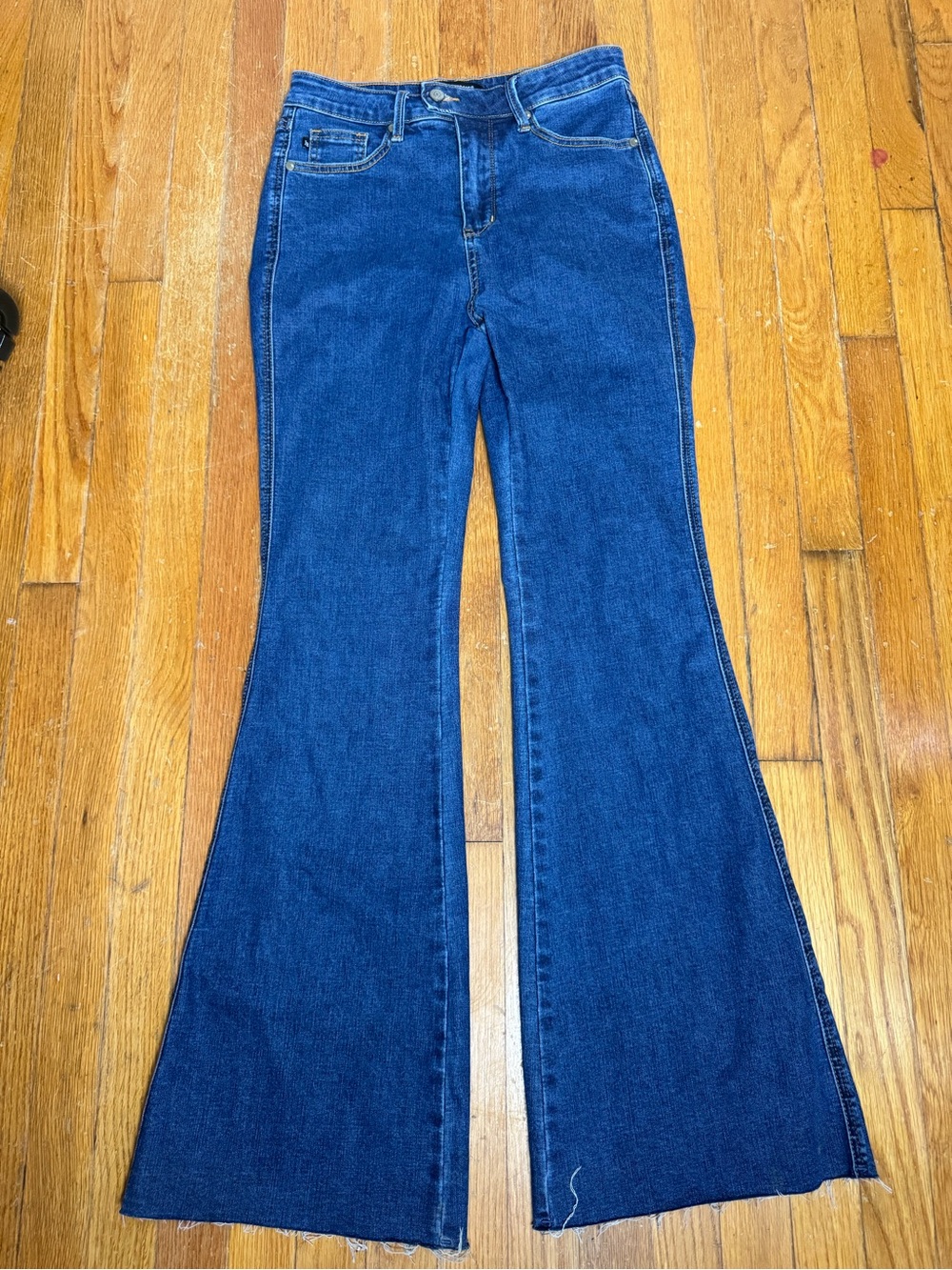 Judy Blue Deep Blue High-Rise Flare Jeans